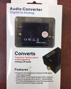 Audio-Converter-Digital-to-Analog